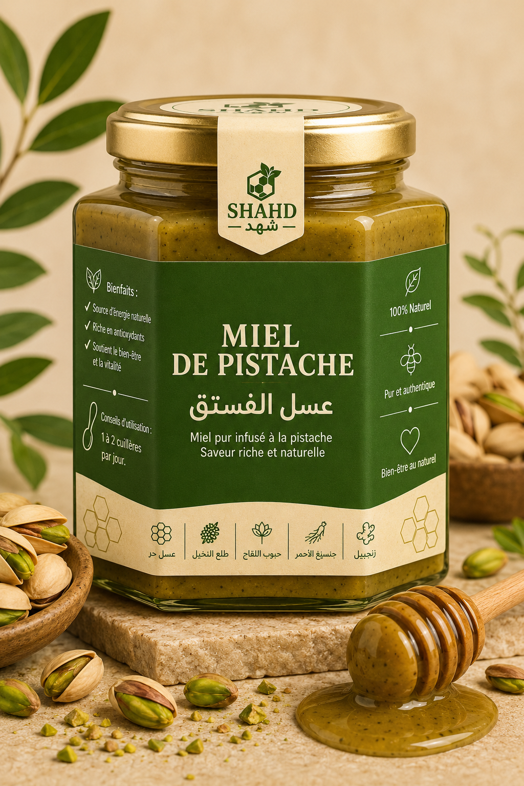 Pistachio Honey